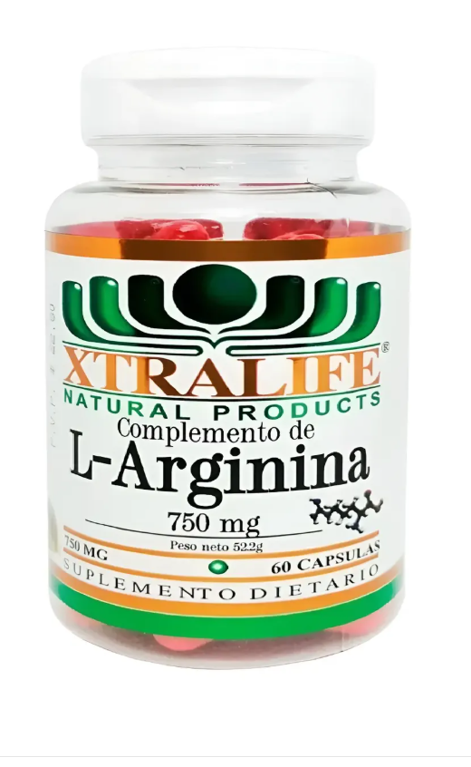 Suplemento Xtralife L-Arginina 60 cap
