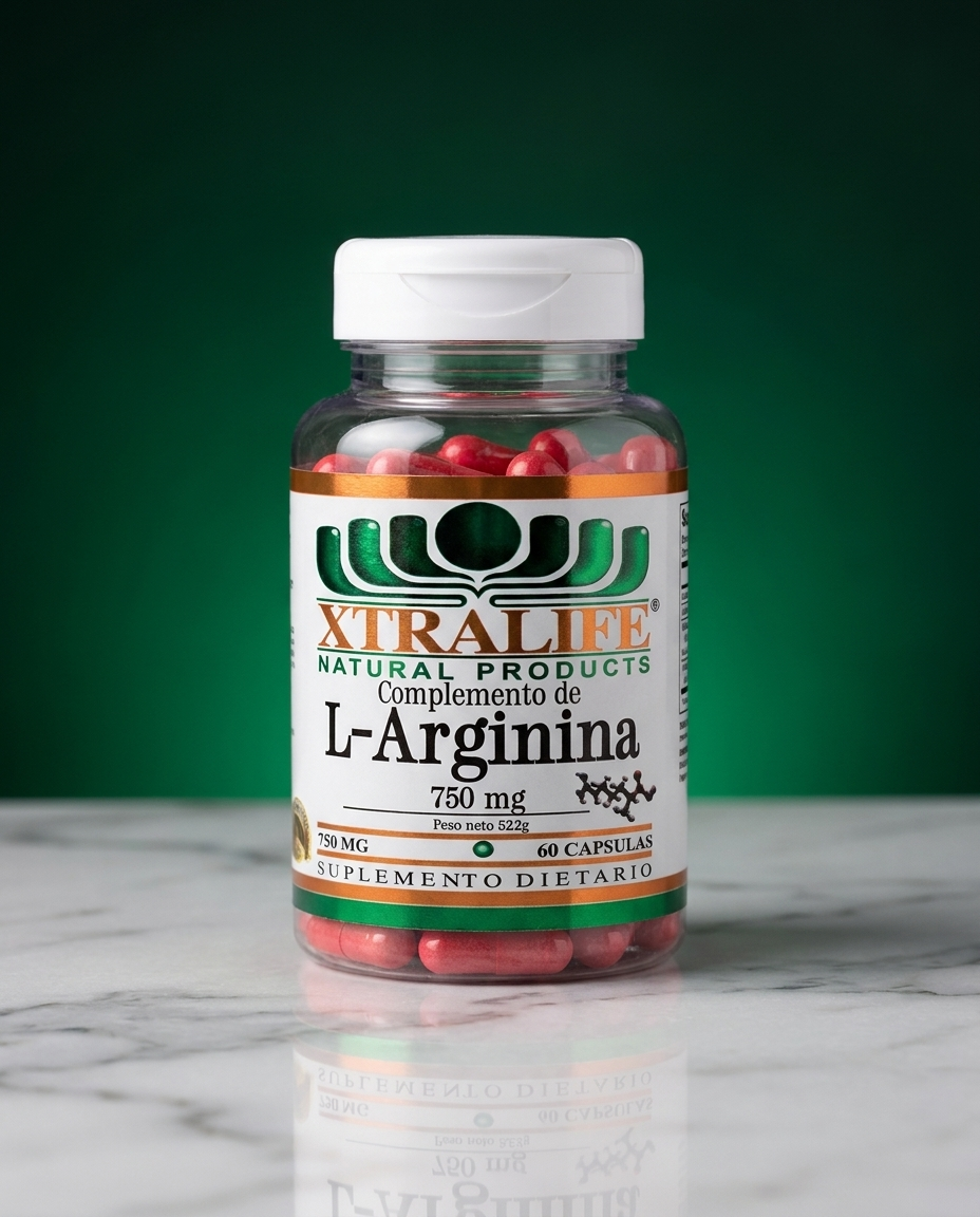 Suplemento Xtralife L-Arginina 60 cap (2)