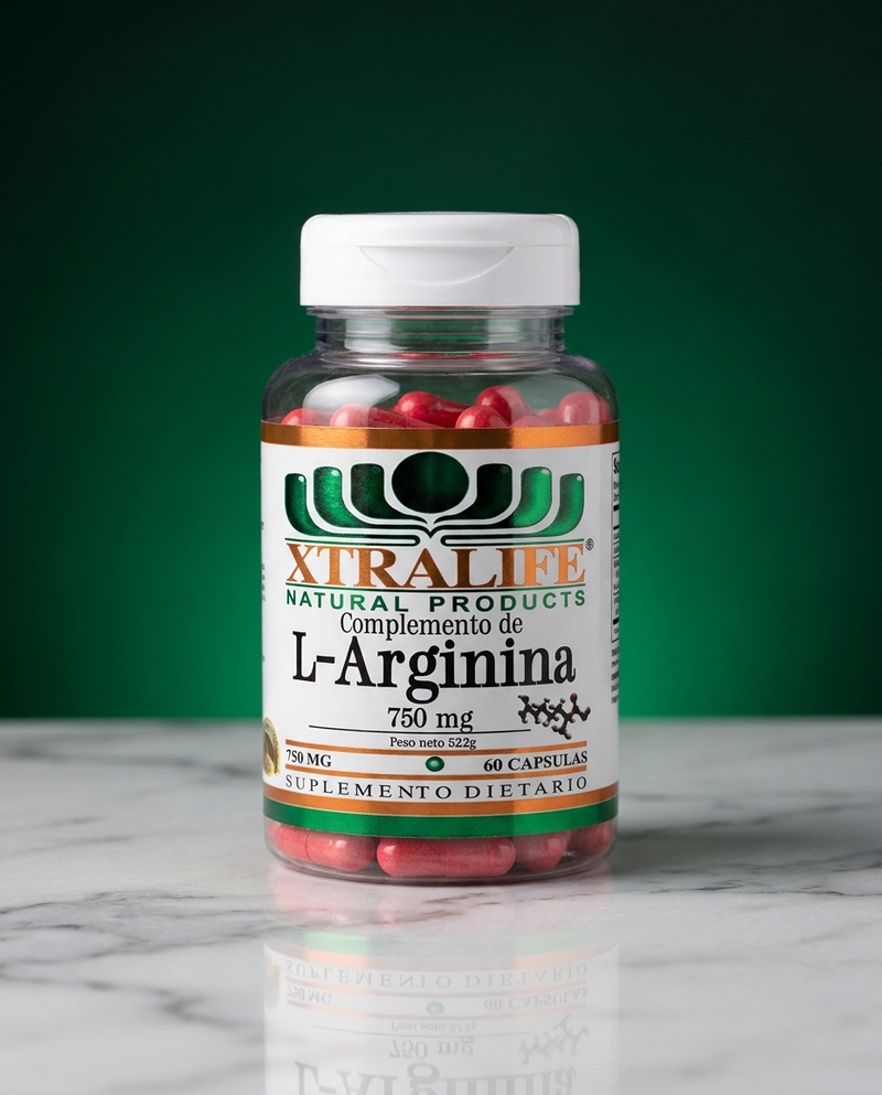 Suplemento Xtralife L-Arginina 60 cap (2)